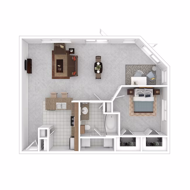 Unit 7110 7110 floor plan